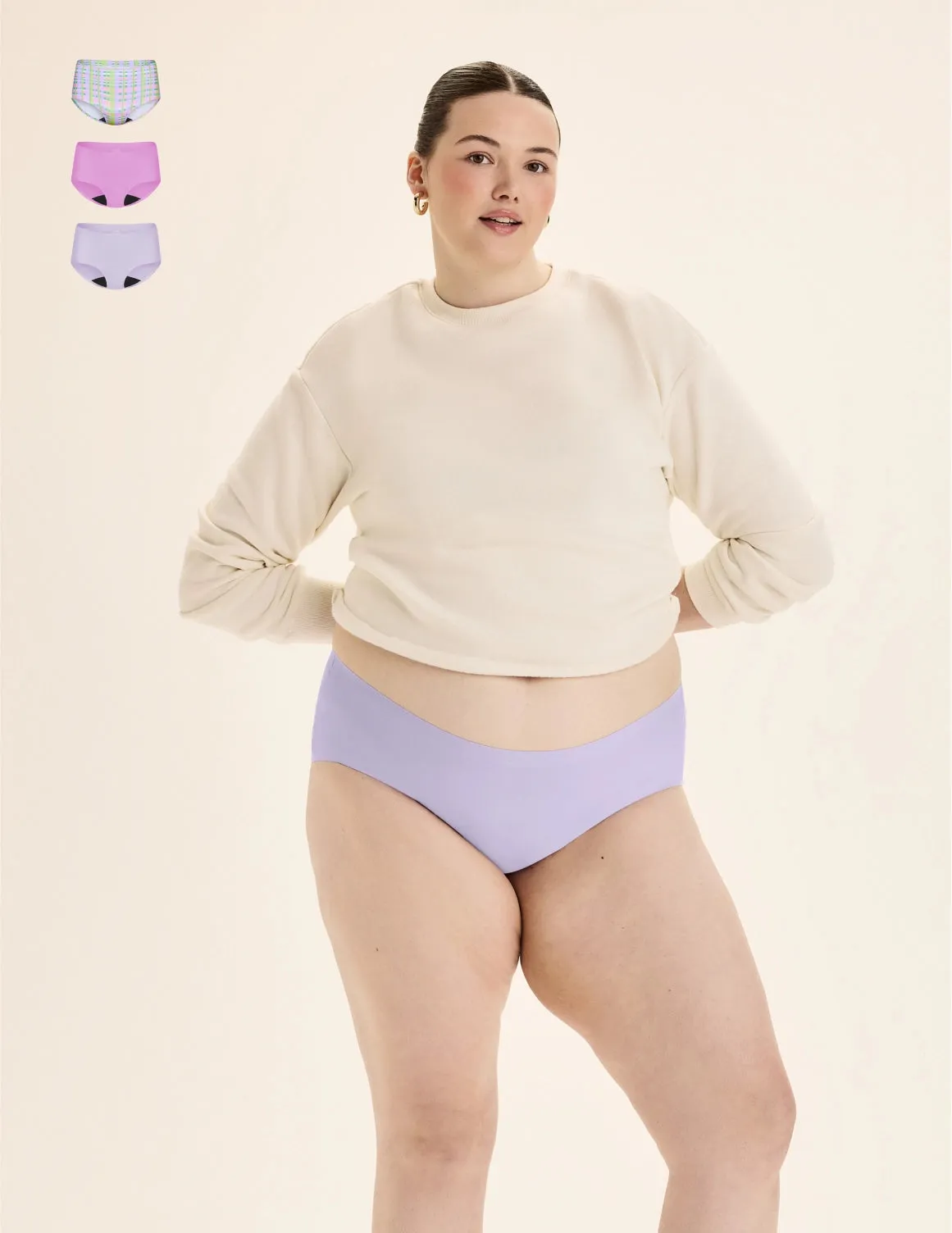 Teen Super Leakproof® No-Show Boyshort 3-Pack