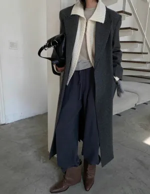 TENA WOOL ALPACA OVERCOAT