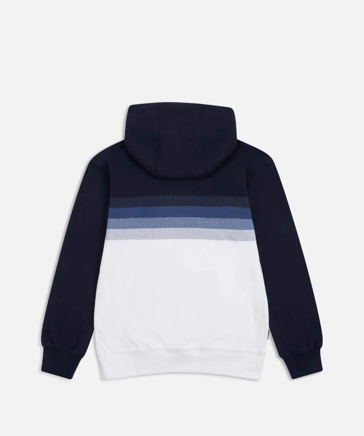 The Baltic Hoodie - White Navy