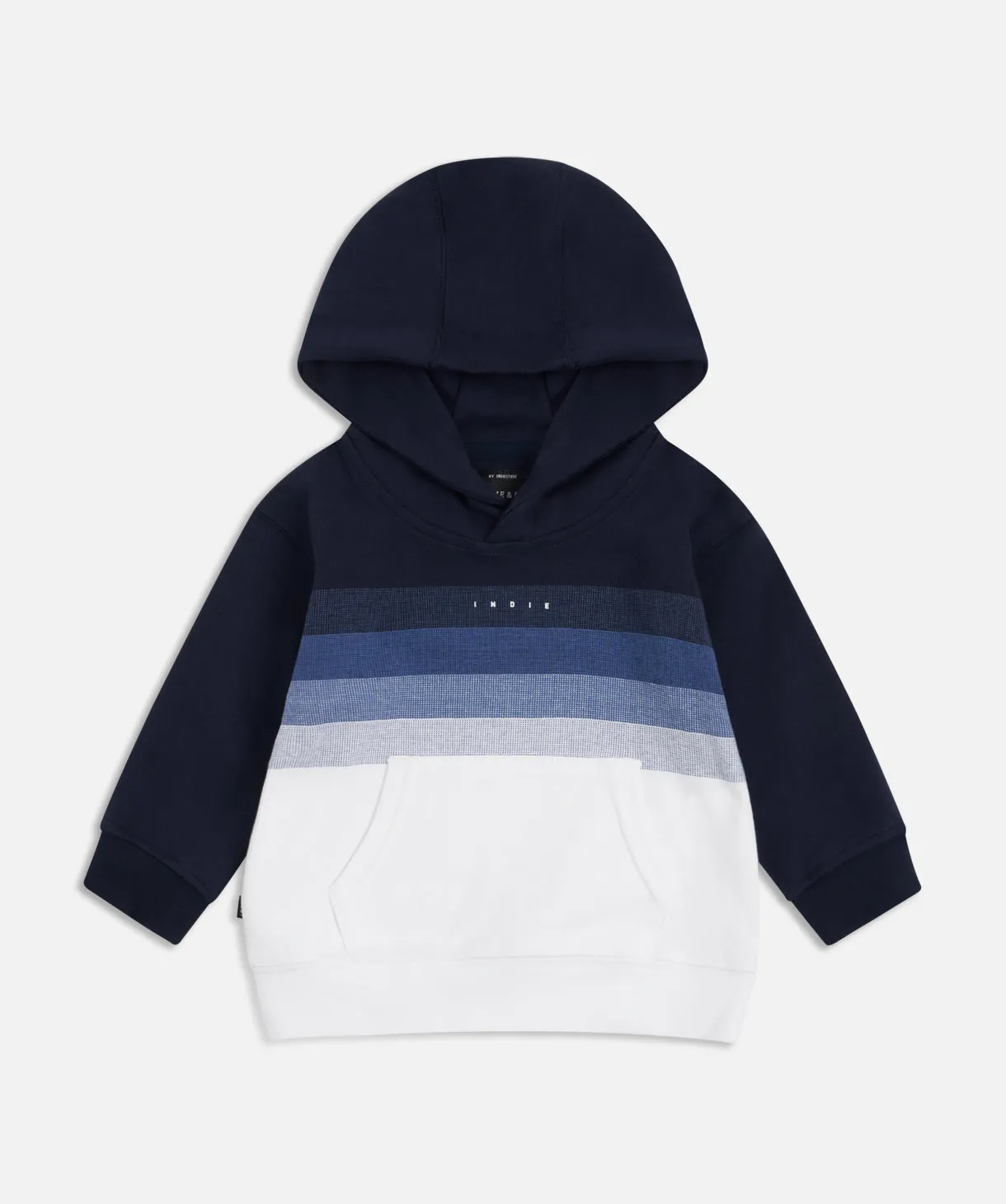 The Baltic Hoodie - White Navy