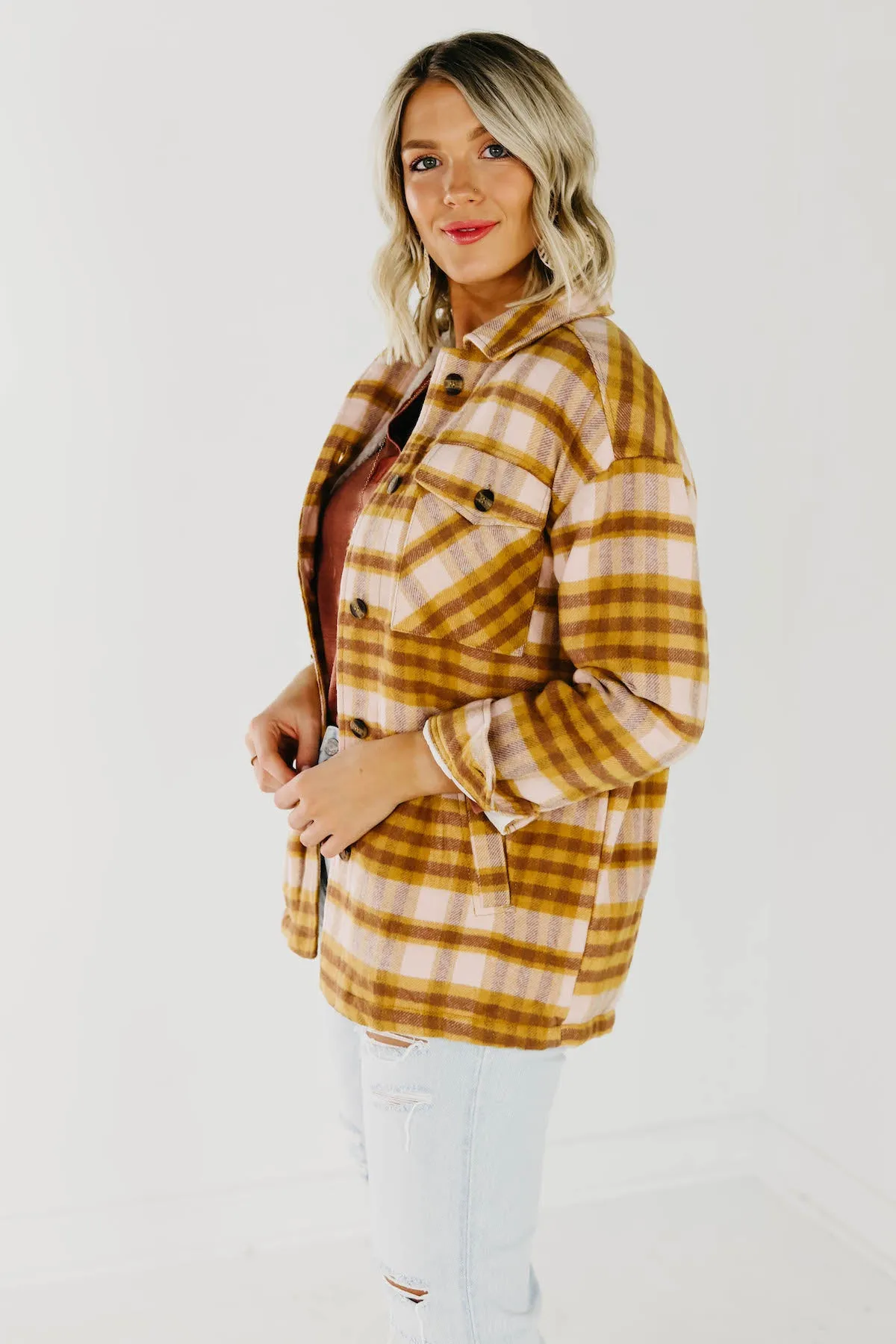 The Brayden Fleece Lined Shacket