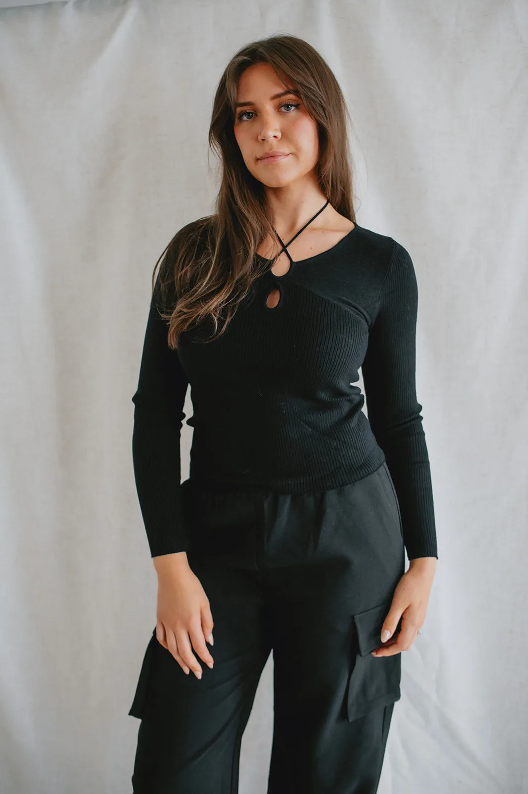 The Cameron Top by Heartloom - Black