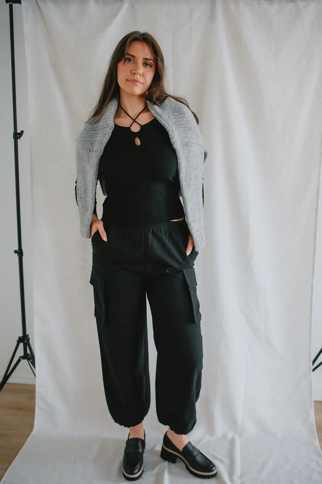 The Cameron Top by Heartloom - Black