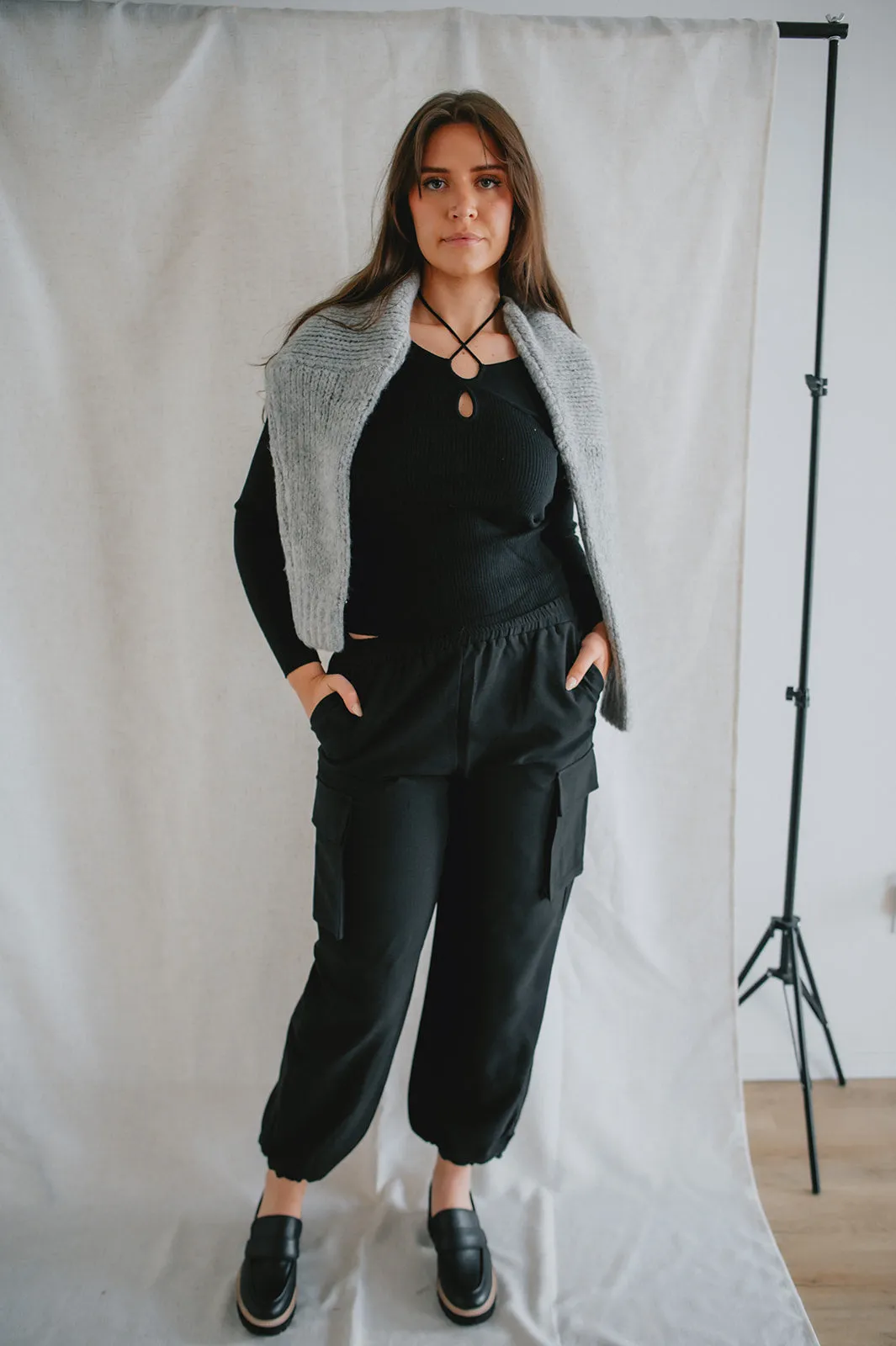 The Cameron Top by Heartloom - Black