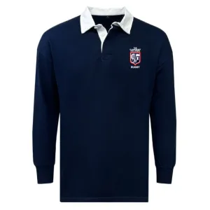 The Claremont Colleges Classic Long Sleeve Solid Rugby Jersey
