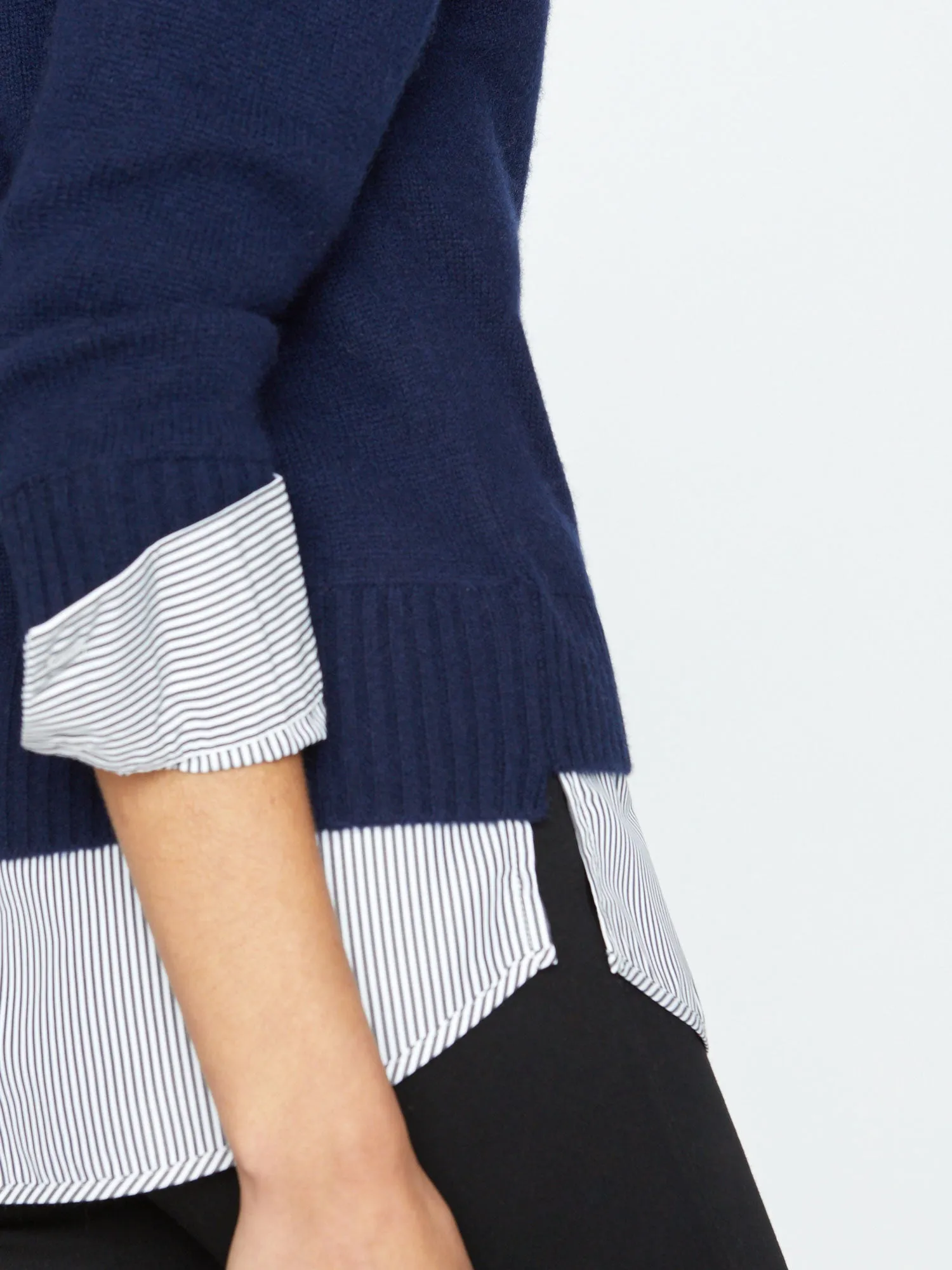 The Eton Layered Crew Looker