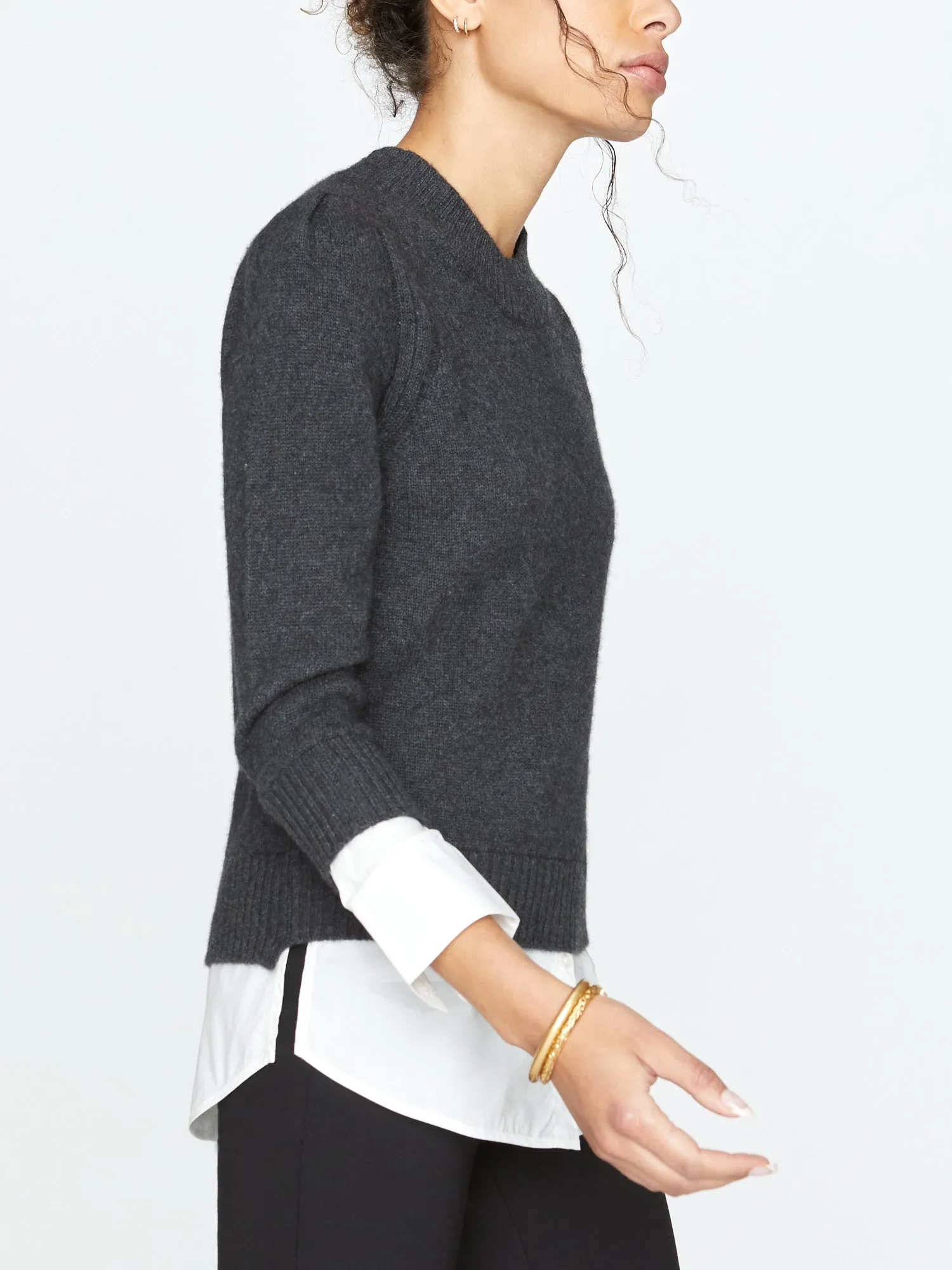 The Eton Layered Crew Looker