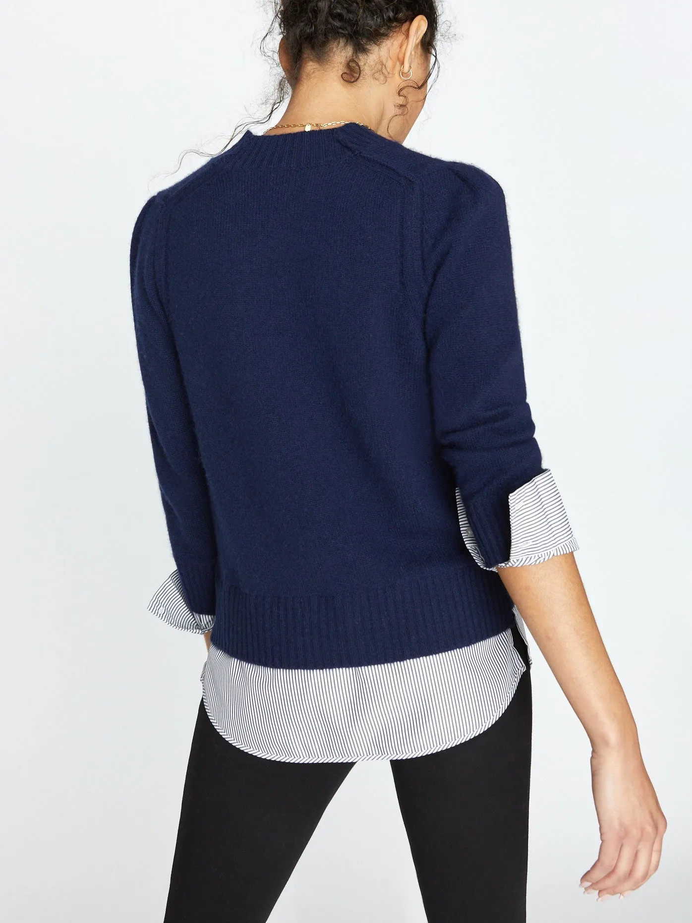 The Eton Layered Crew Looker