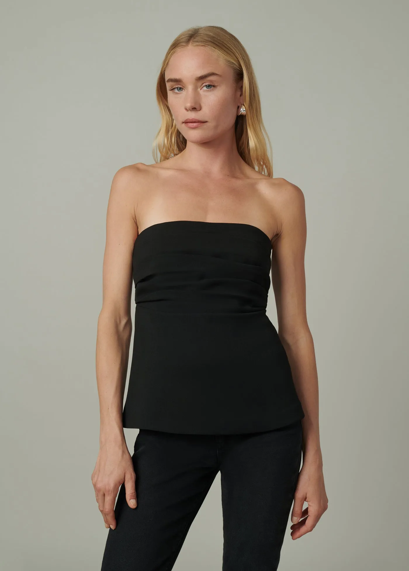 THE LARA STRAPLESS TOP