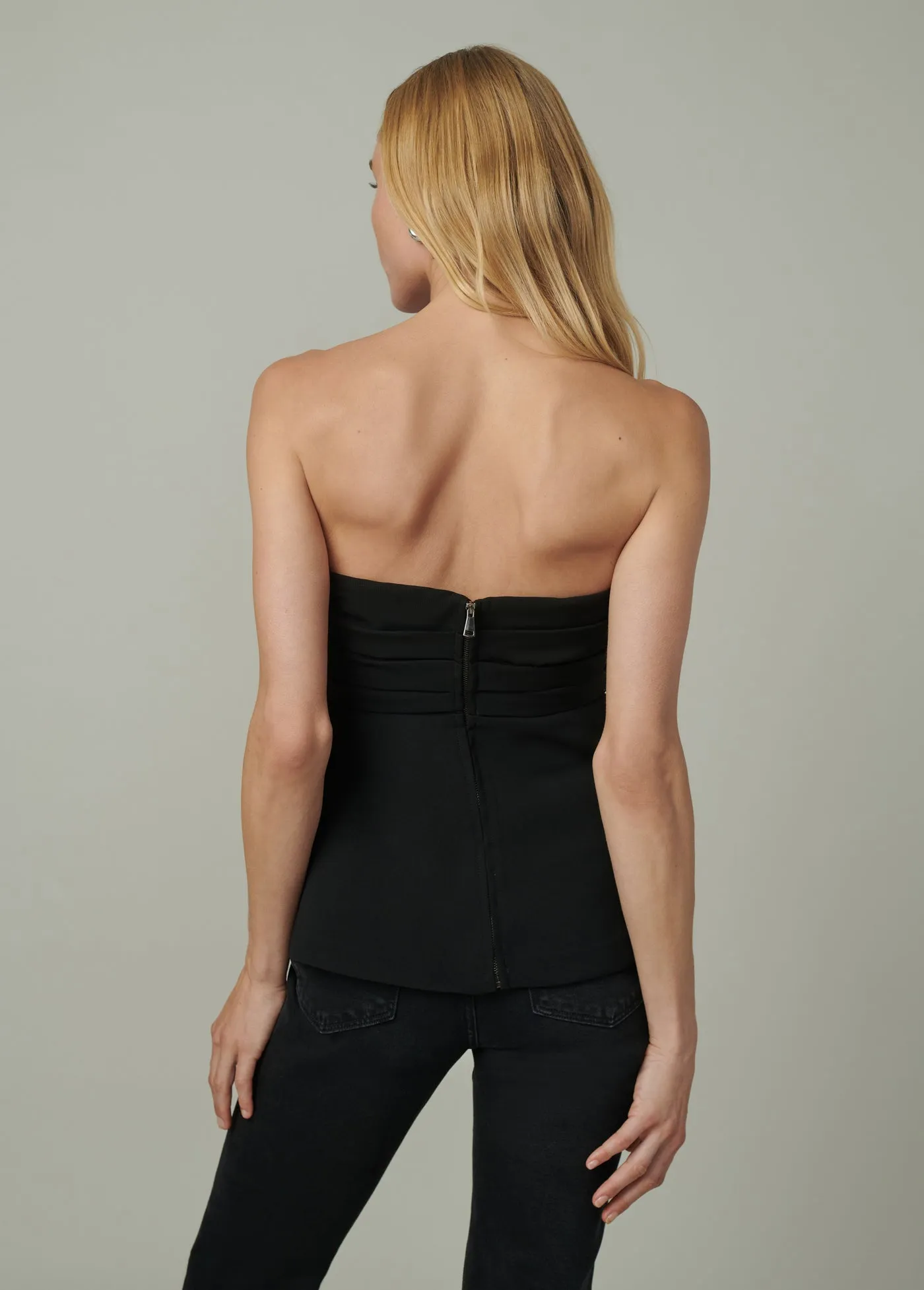 THE LARA STRAPLESS TOP
