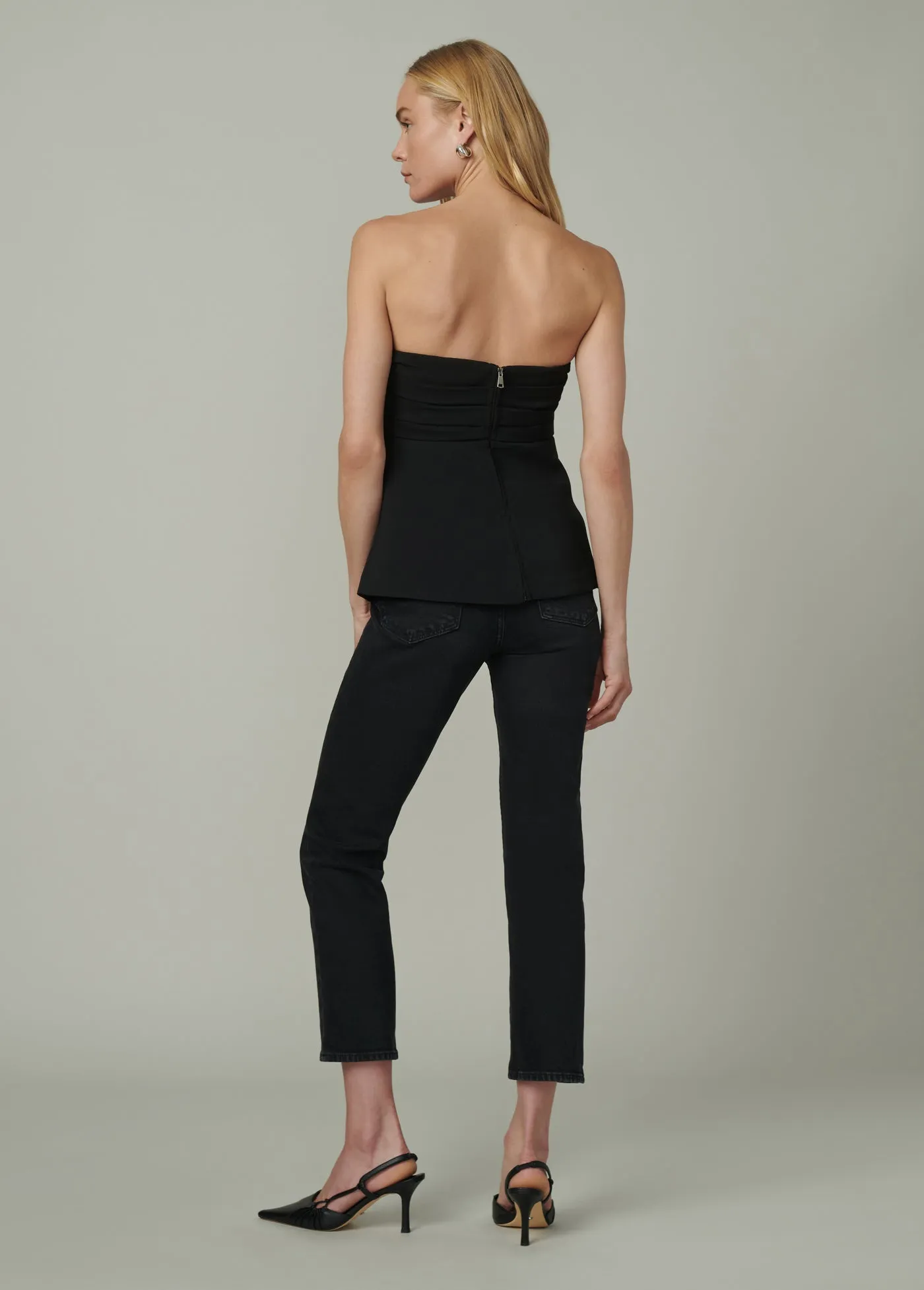 THE LARA STRAPLESS TOP