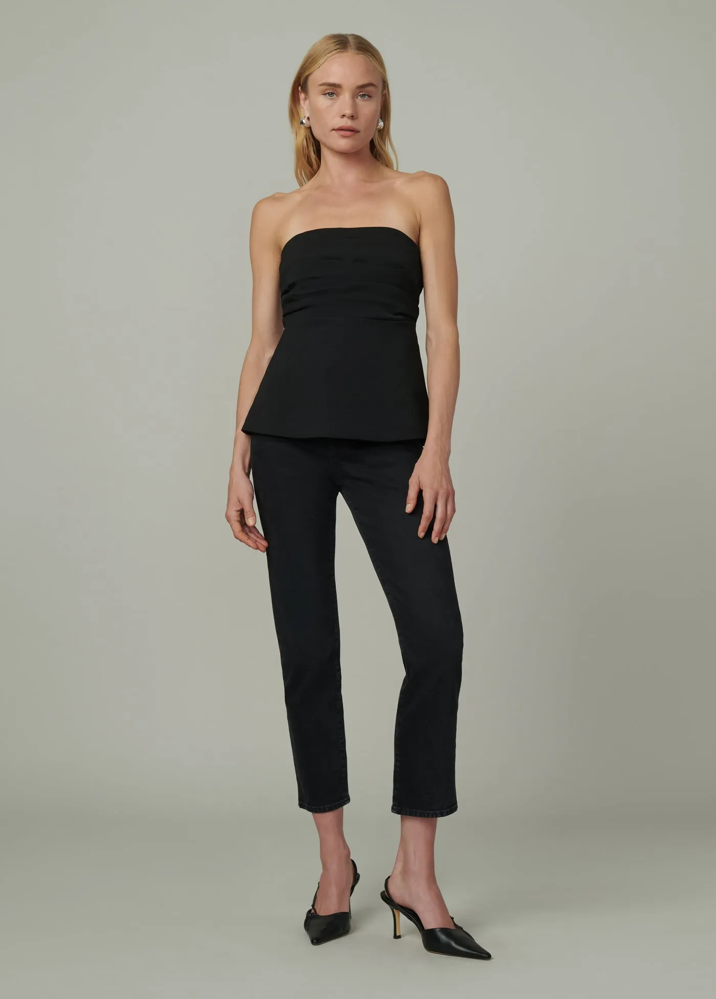 THE LARA STRAPLESS TOP