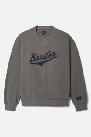 The League Broken In Crew - Heather Grey