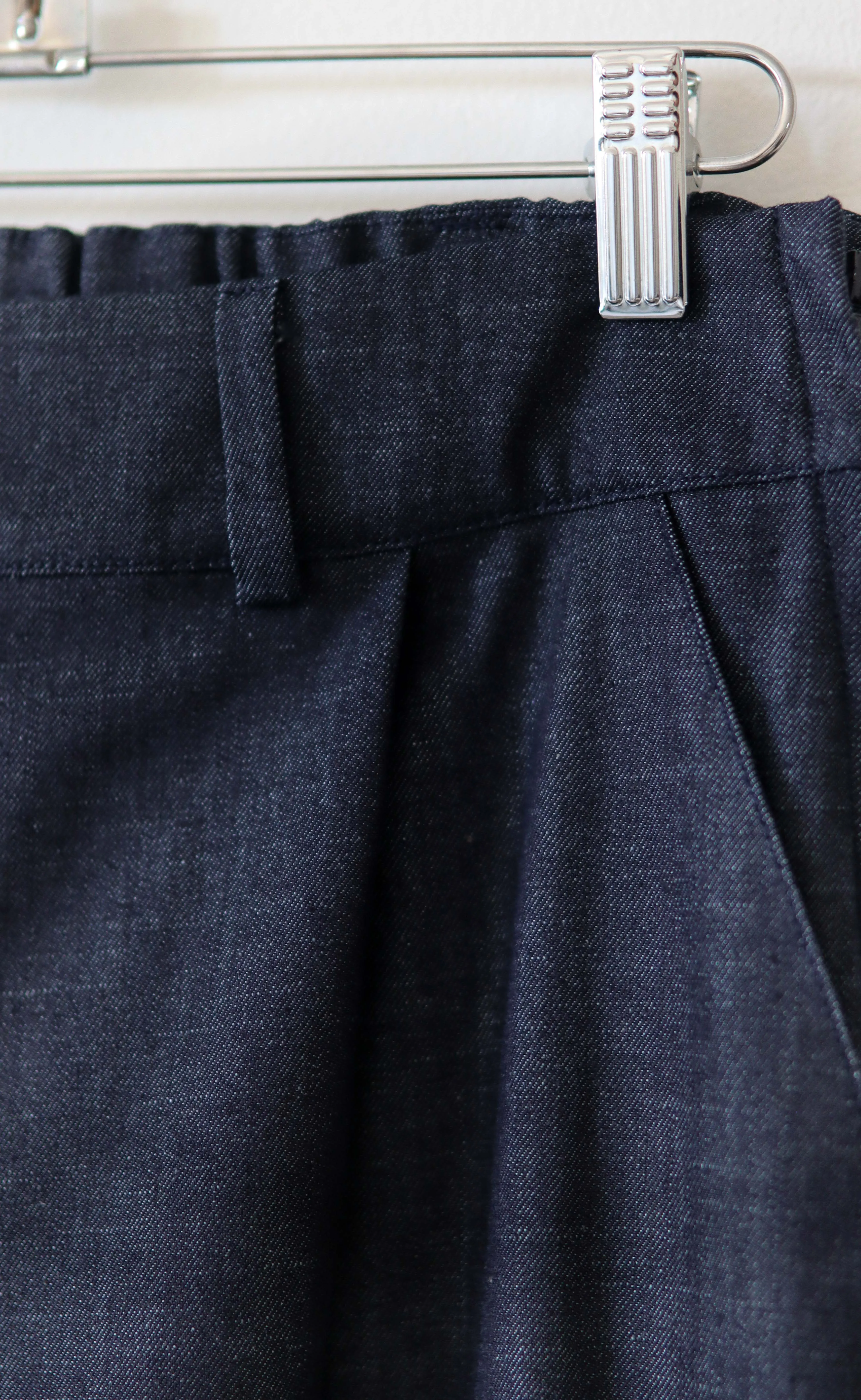 The Minimalist - Dark Wash Denim Wayward Fit Pants