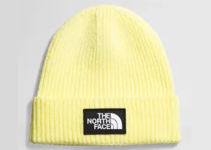 The North Face TNF Logo Box Cuffed Beanie Sun Sprite