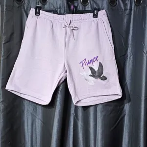 The Prince Estate Purple Sweat Shorts When Doves Cry Suze Medium NWOT 💜