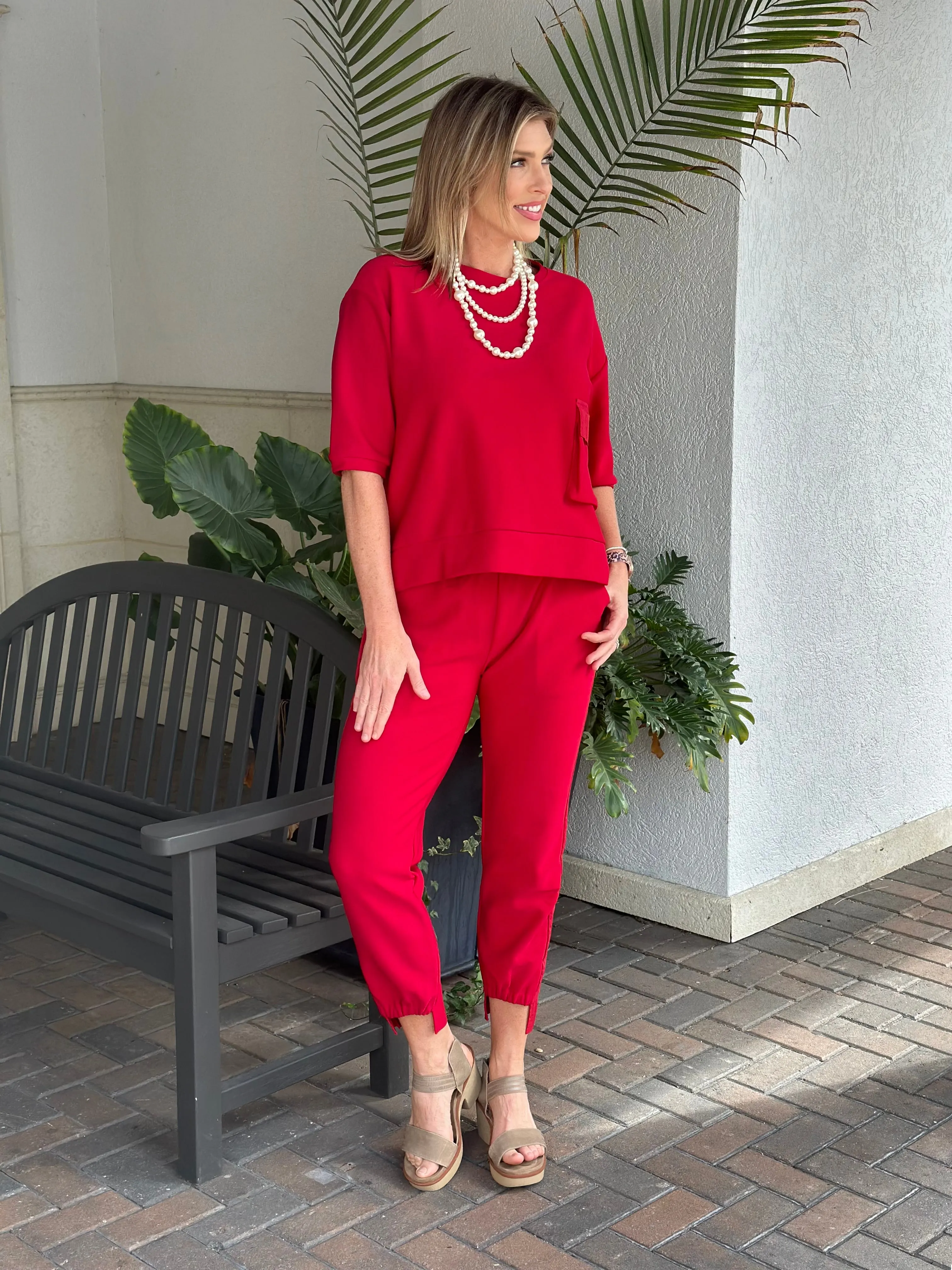 The Saint Johns Crepe Knit Pant