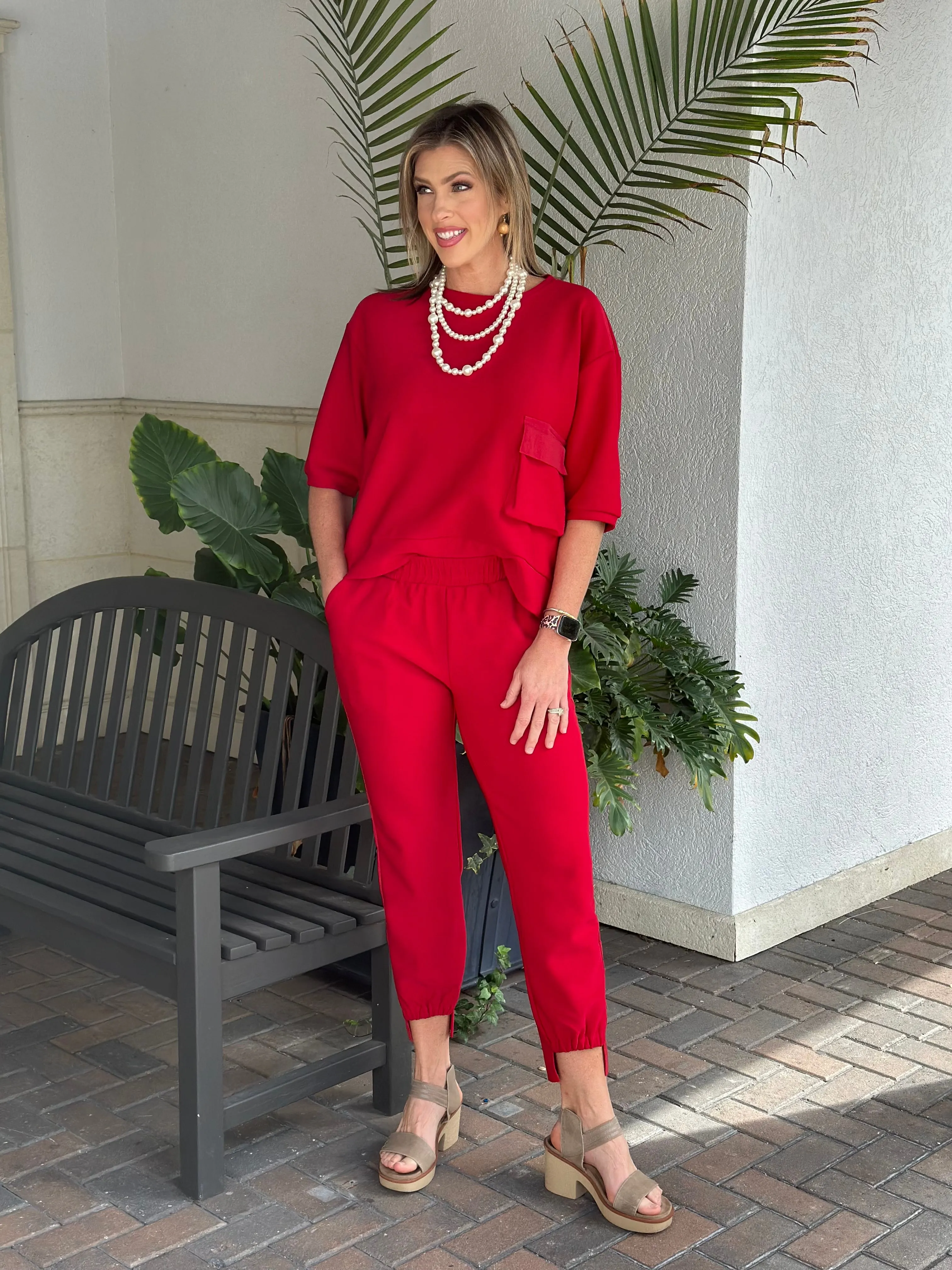 The Saint Johns Crepe Knit Pant