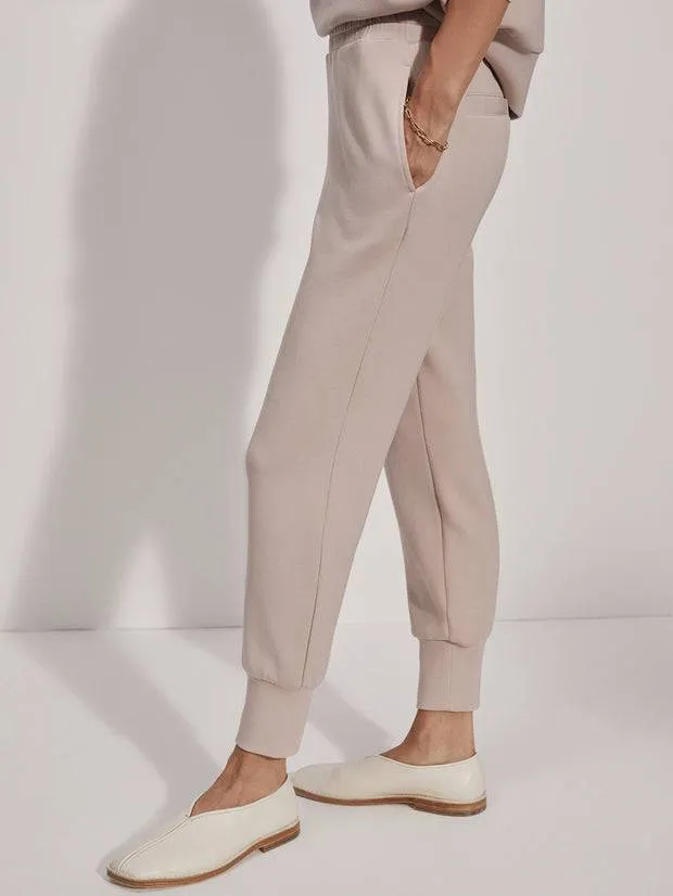 The Slim Cuff Pant 25 by Varley | Mushroom