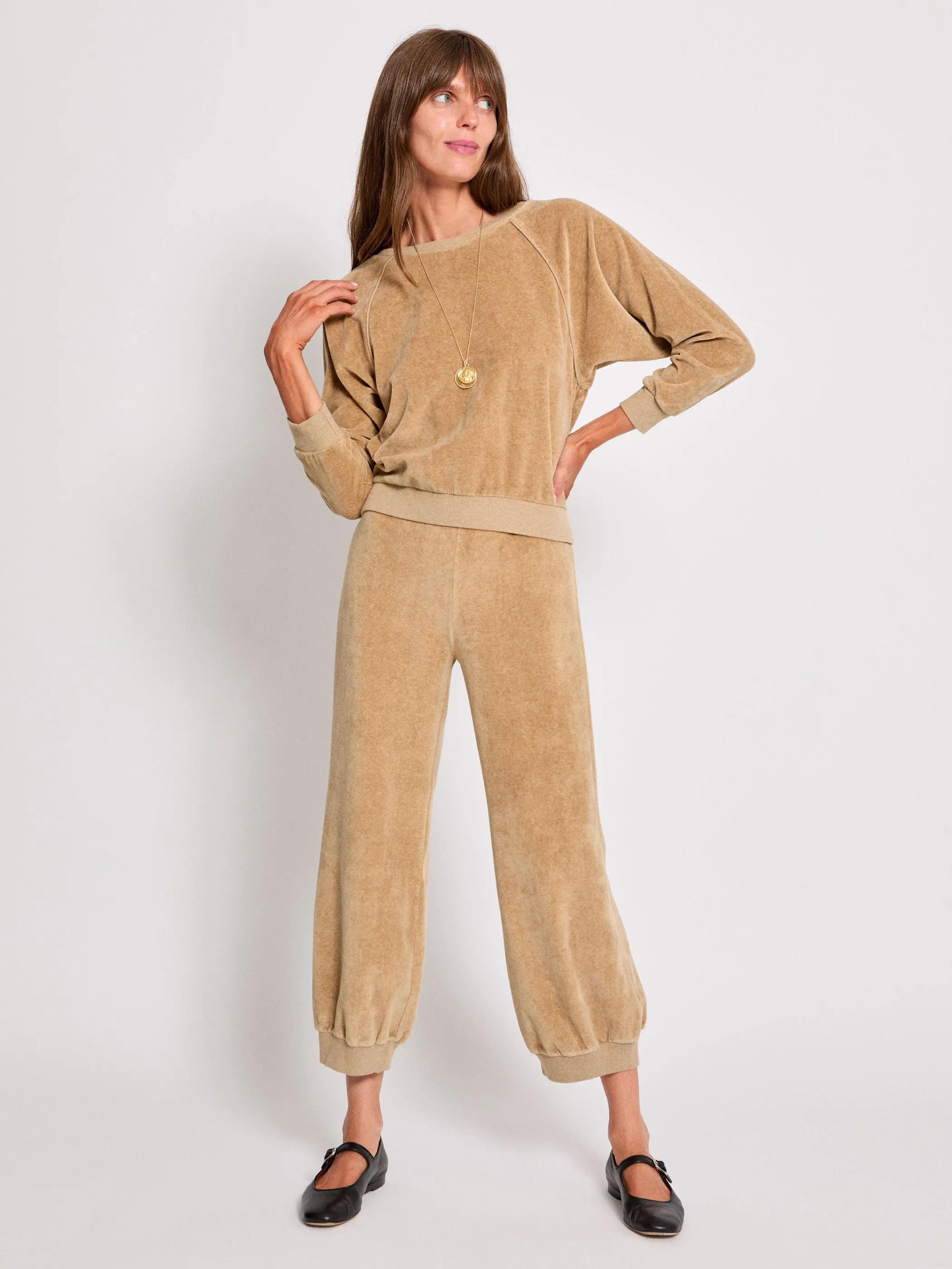 The Tosk Harem Pants in Velour