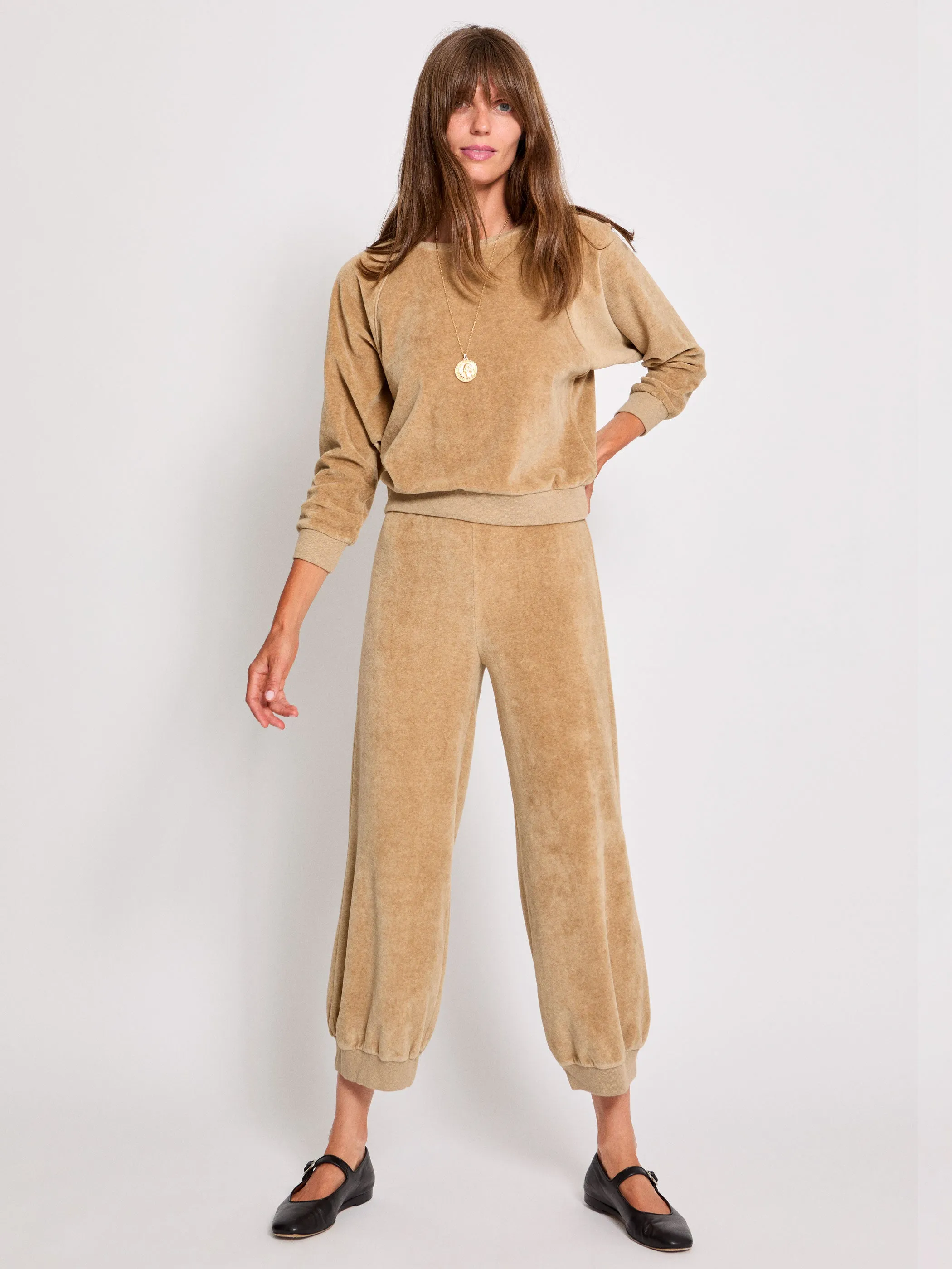 The Tosk Harem Pants in Velour