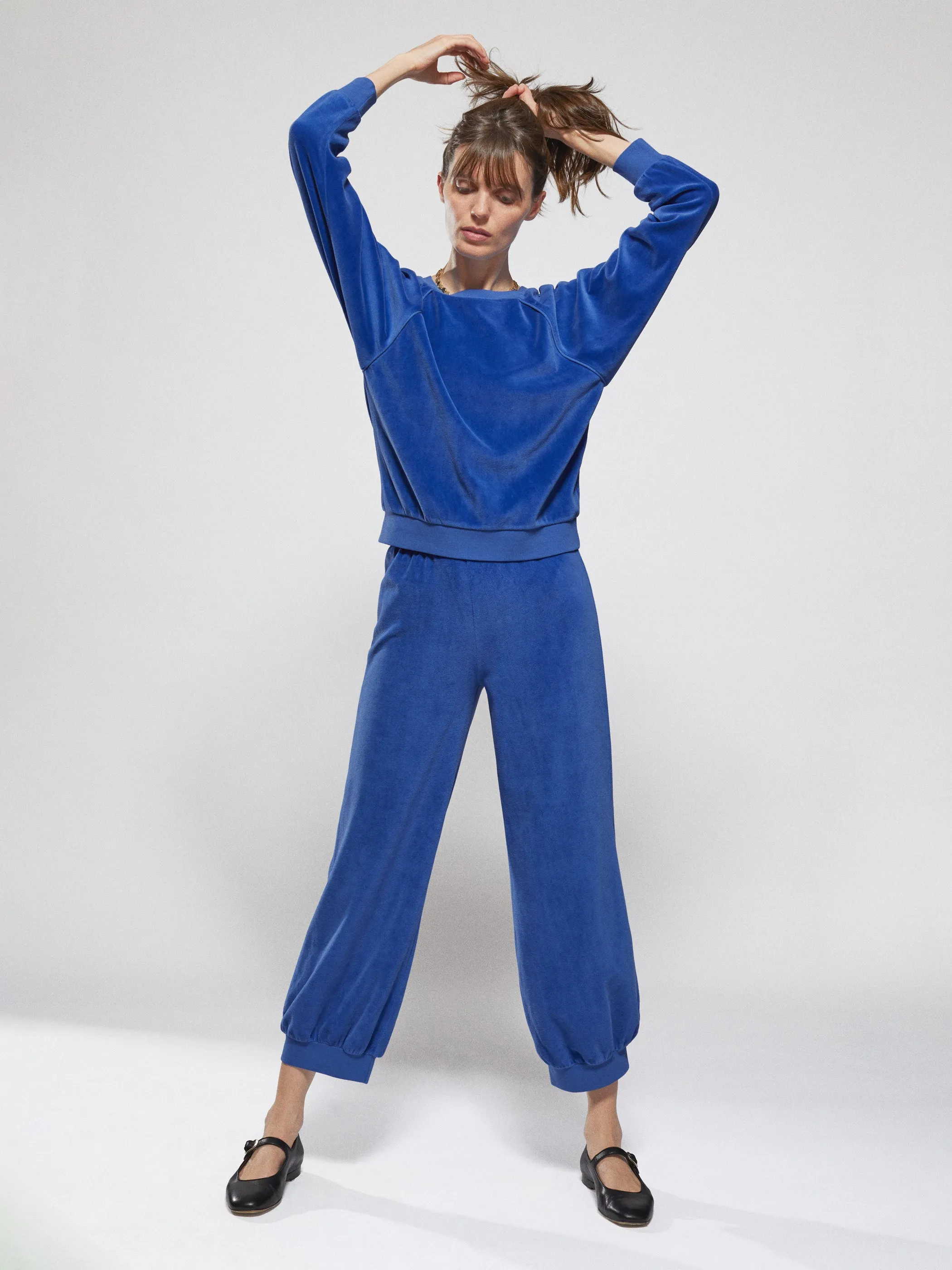 The Tosk Harem Pants in Velour