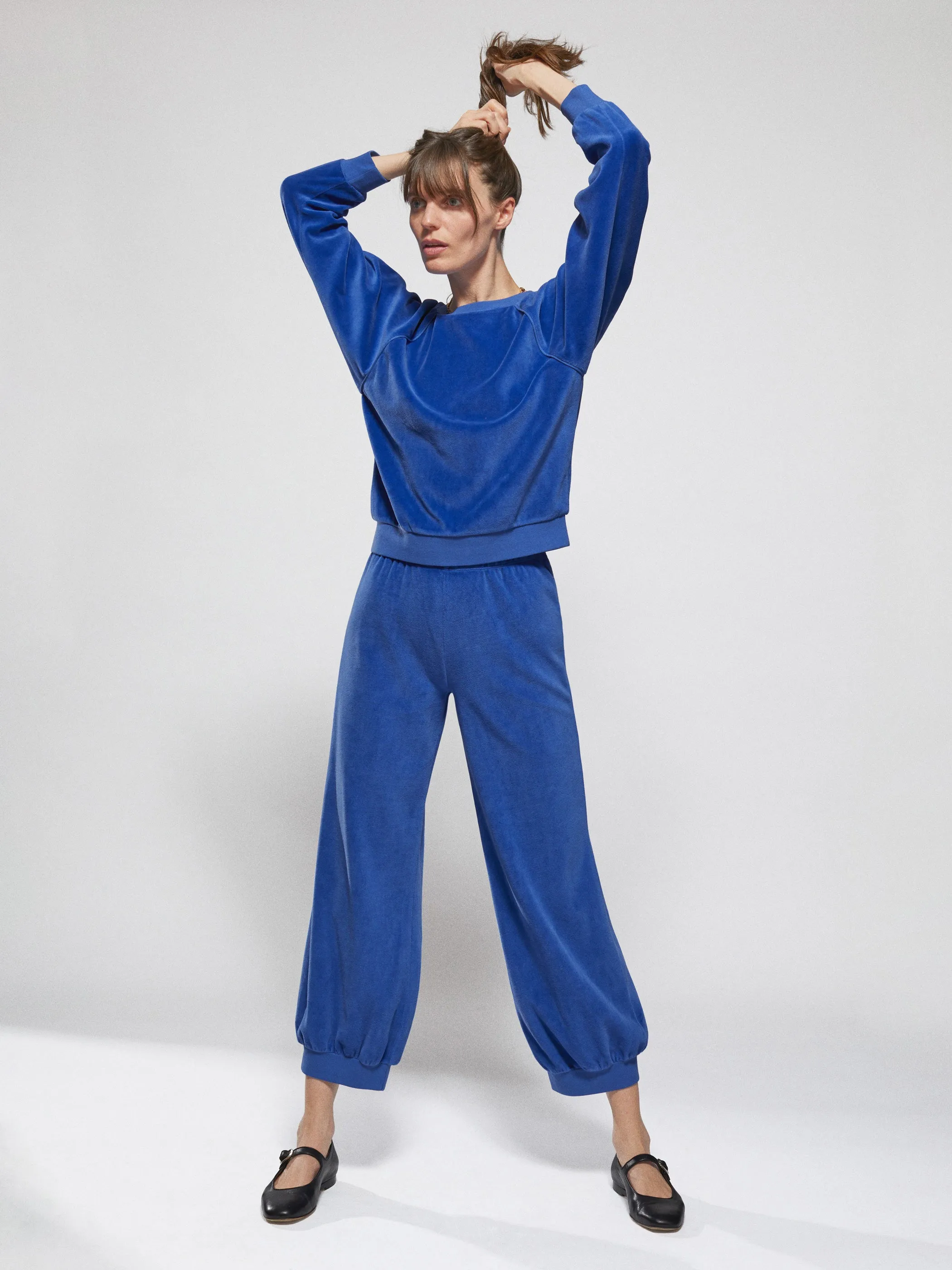 The Tosk Harem Pants in Velour