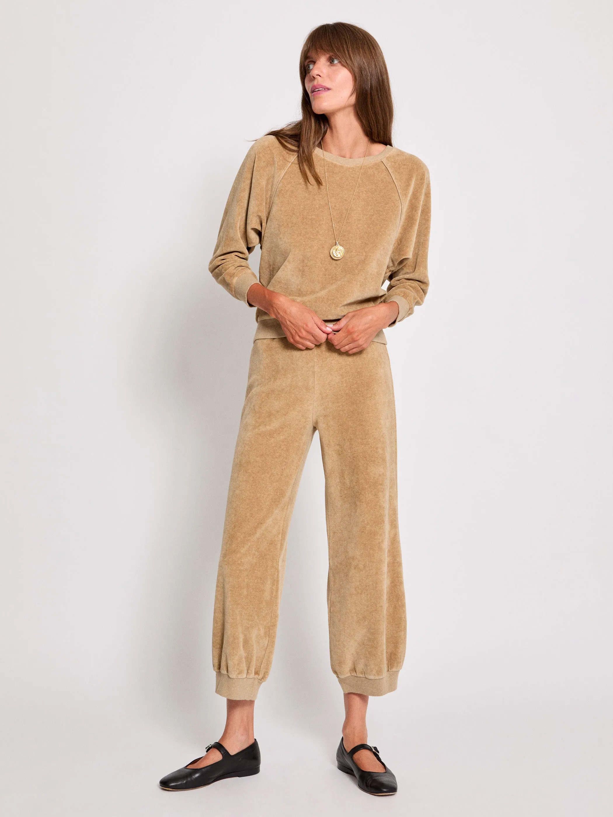 The Tosk Harem Pants in Velour