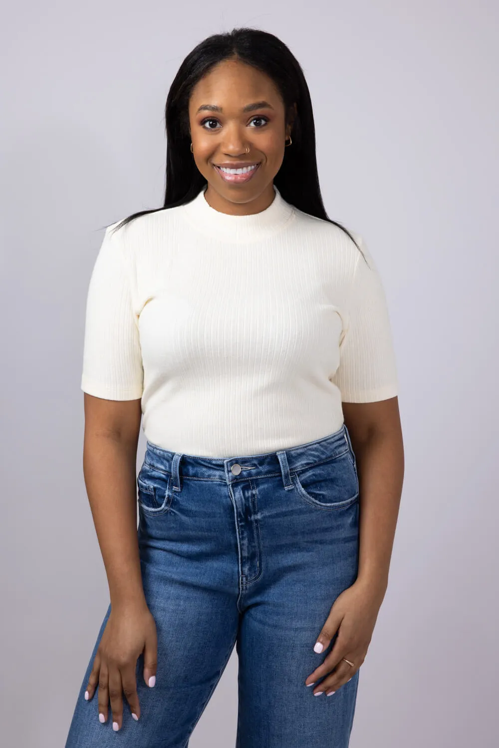Thread & Supply Bianca Top for Women in Off White | T4374WRKTS-OFFWHITE