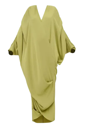 Tibara Kaftan Dress | Lime