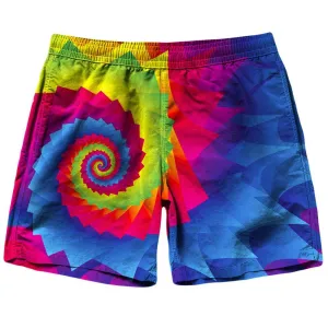 Tie Dye Swirl Shorts
