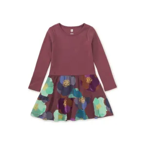 Tiered Skirted Twirl Dress - Turkish Peony