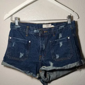 Tobi mega distressed denim Shorts