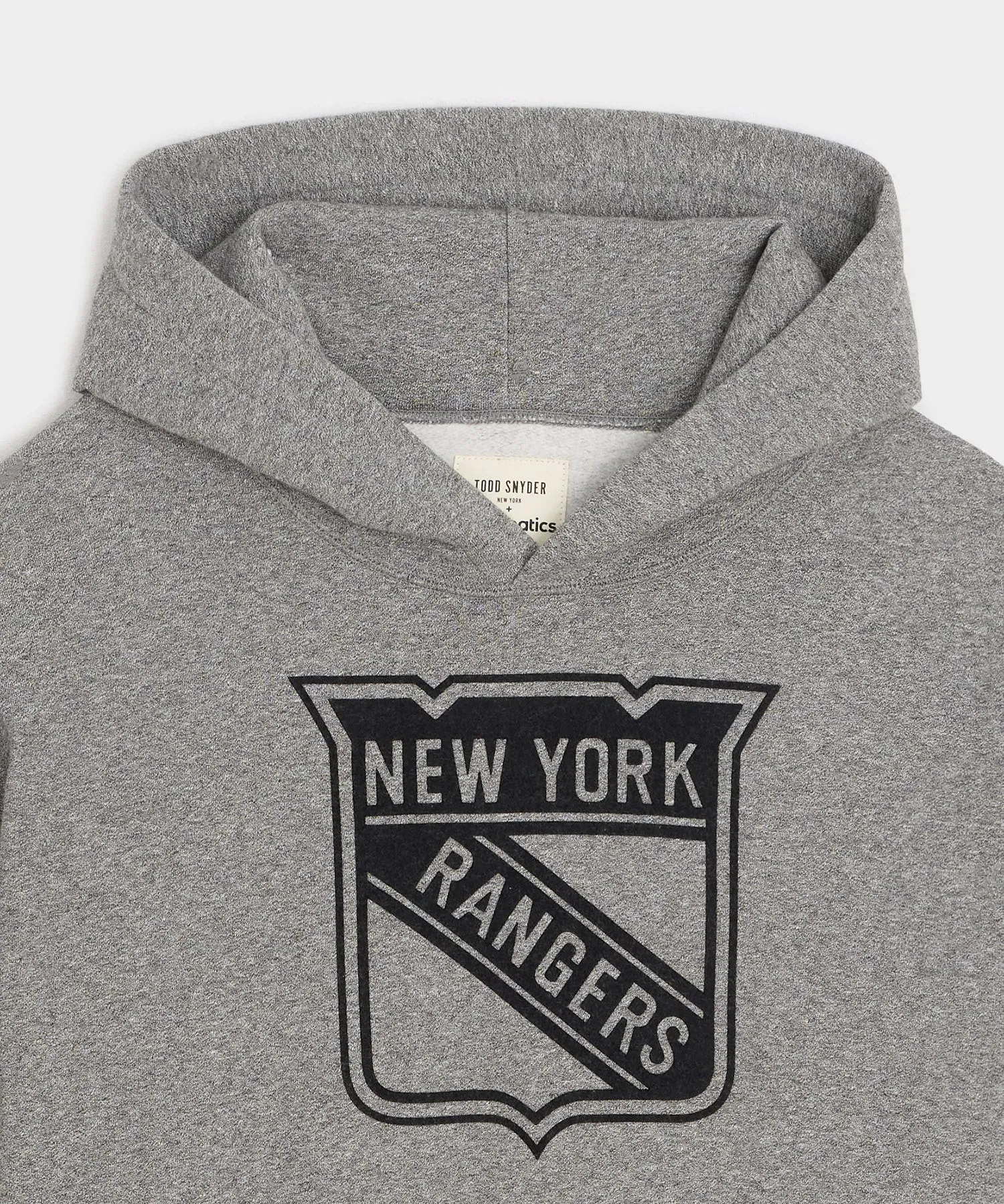 Todd Snyder by Fanatics for NHL New York Rangers Oversized Fleece Hoodie