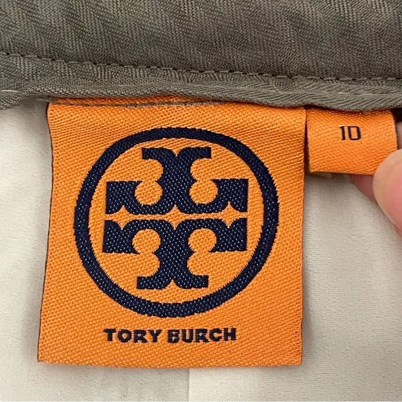 Tory Burch Ninian Embroidered Shorts Size 10