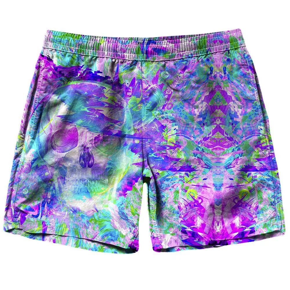 Translucent Skull Shorts