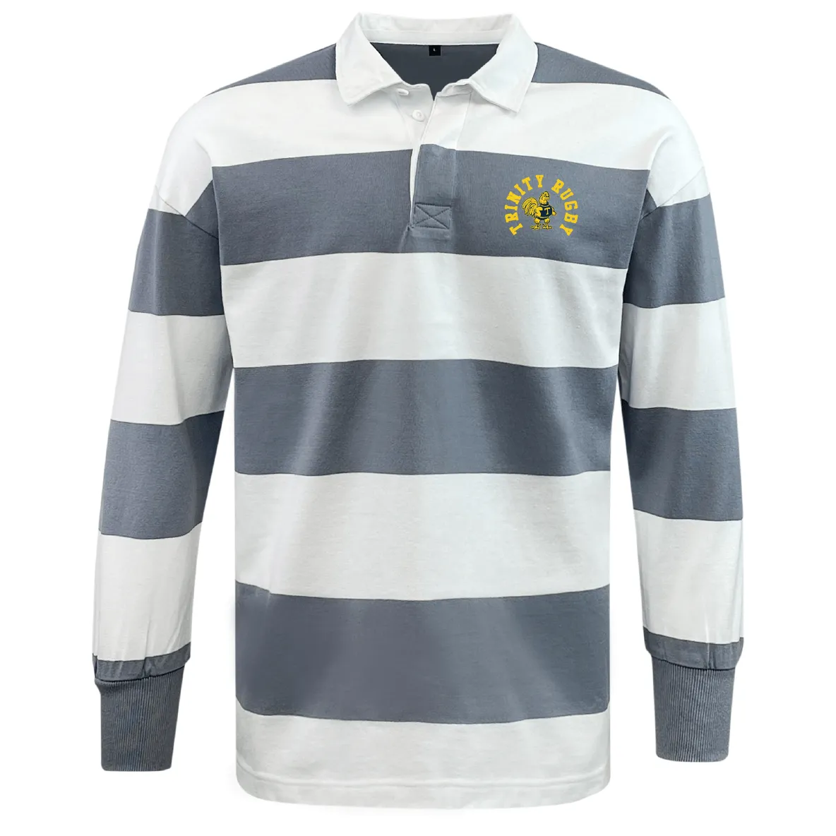 Trinity College Classic Long Sleeve Hooped Rugby Jersey