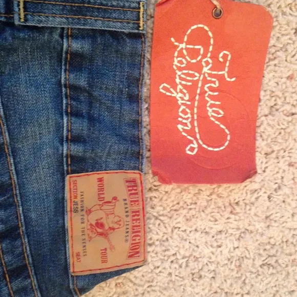 True Religion Denim Shorts Size 26