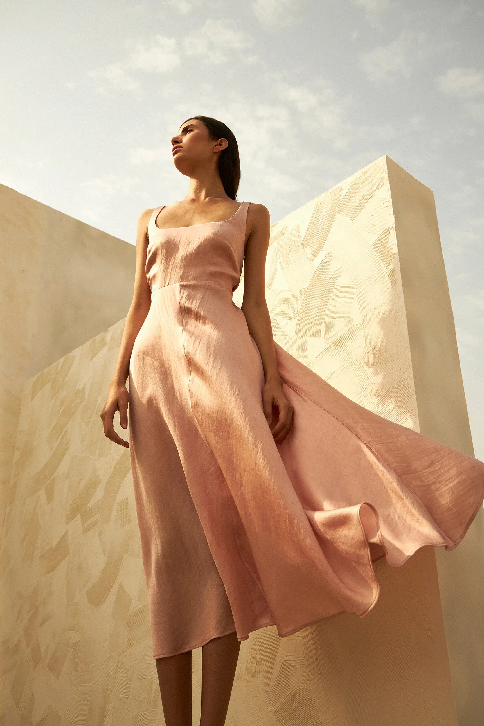 Tulum Dress (Dusty Pink)