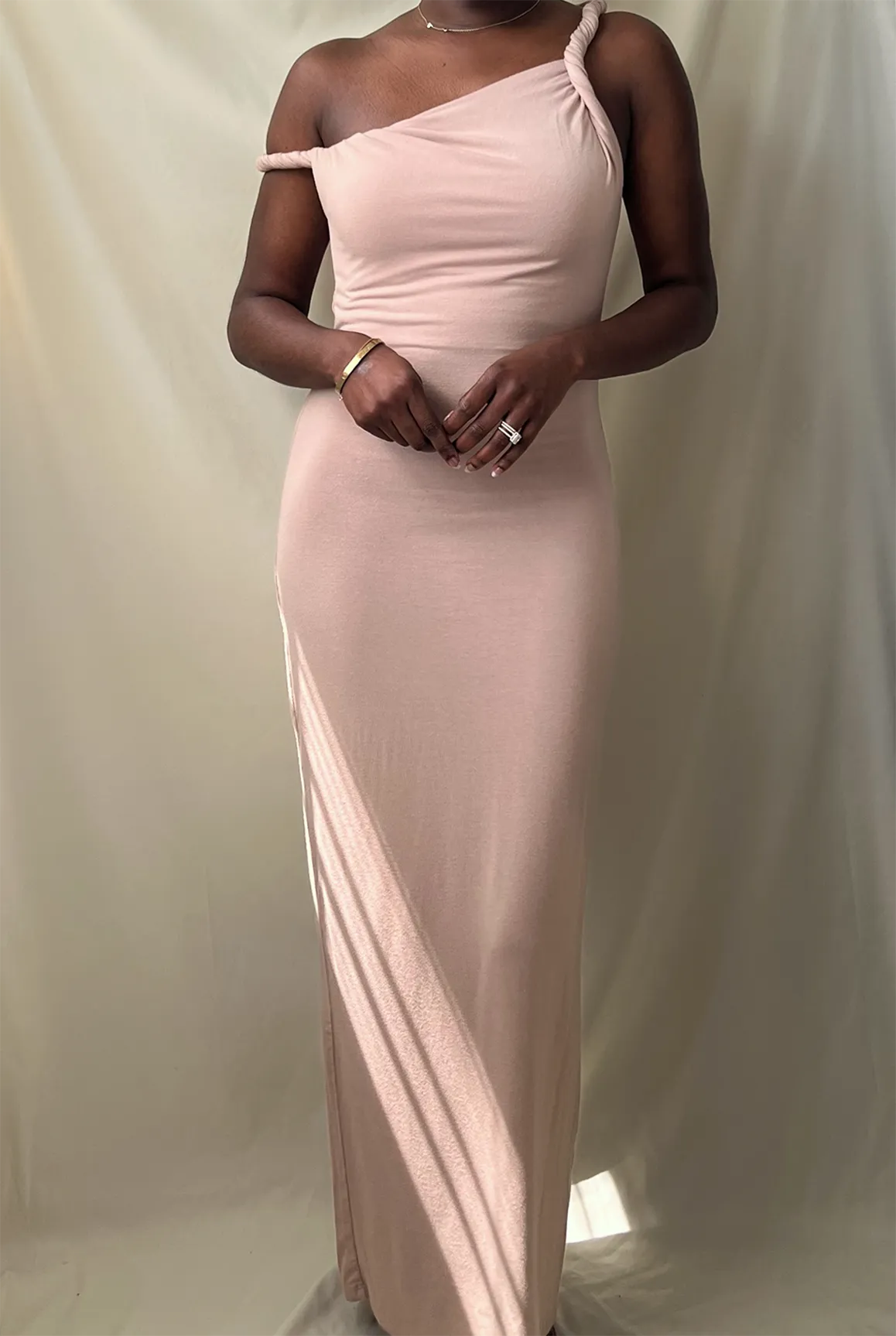Twist Jersey Dress