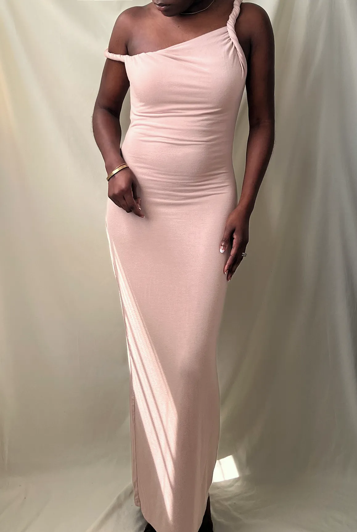 Twist Jersey Dress