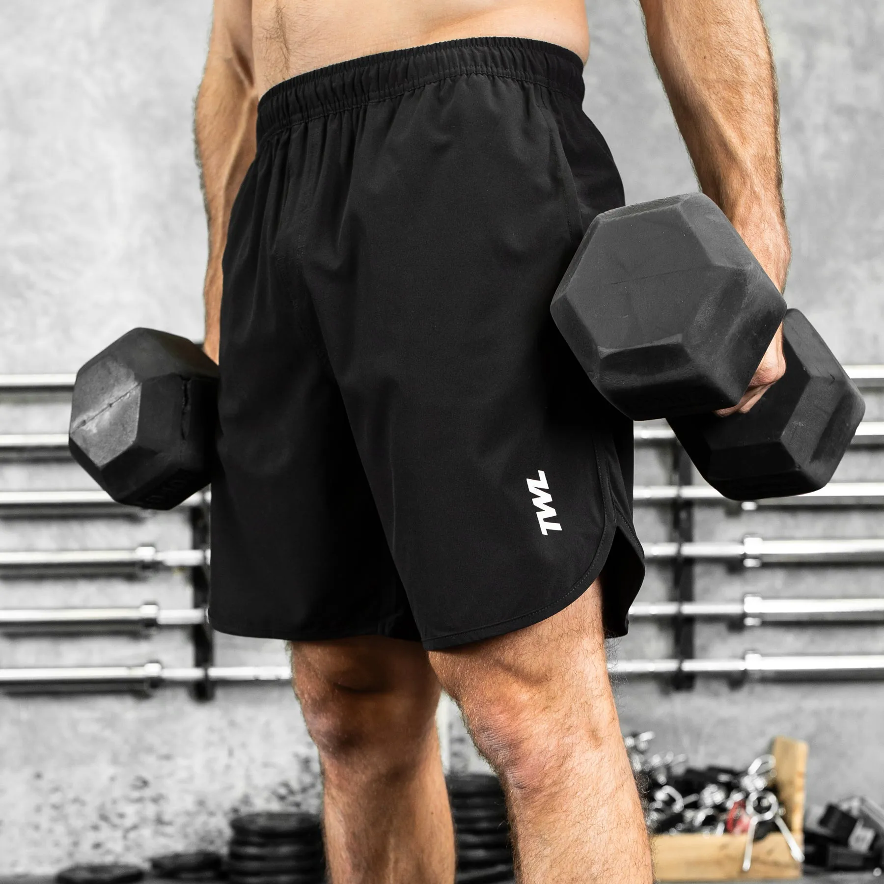 TWL - MEN'S FLEX SHORTS - BLACK