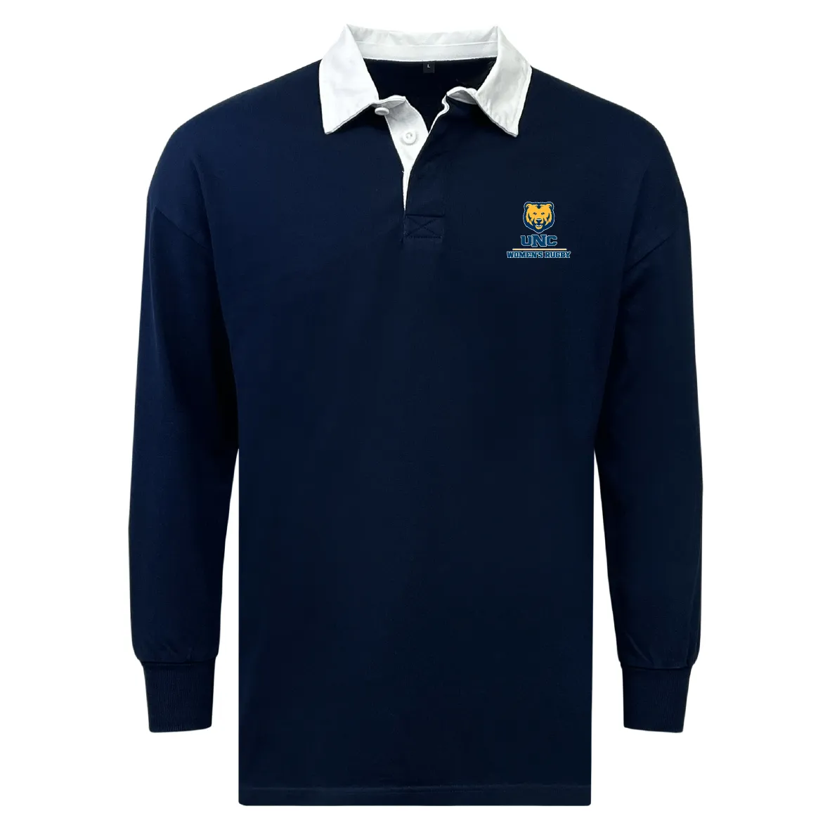 University of Northern Colorado Women Classic Long Sleeve Solid Rugby Jersey