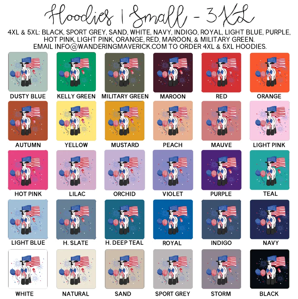USA Lamb Hoodie (S-3XL) Unisex - Multiple Colors!