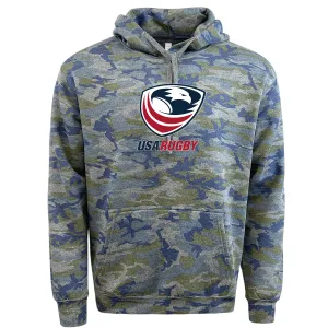 USA Rugby Camo Edition Crest Logo Hoodie