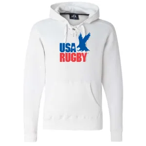 USA Rugby Throwback Hockey Hoodie