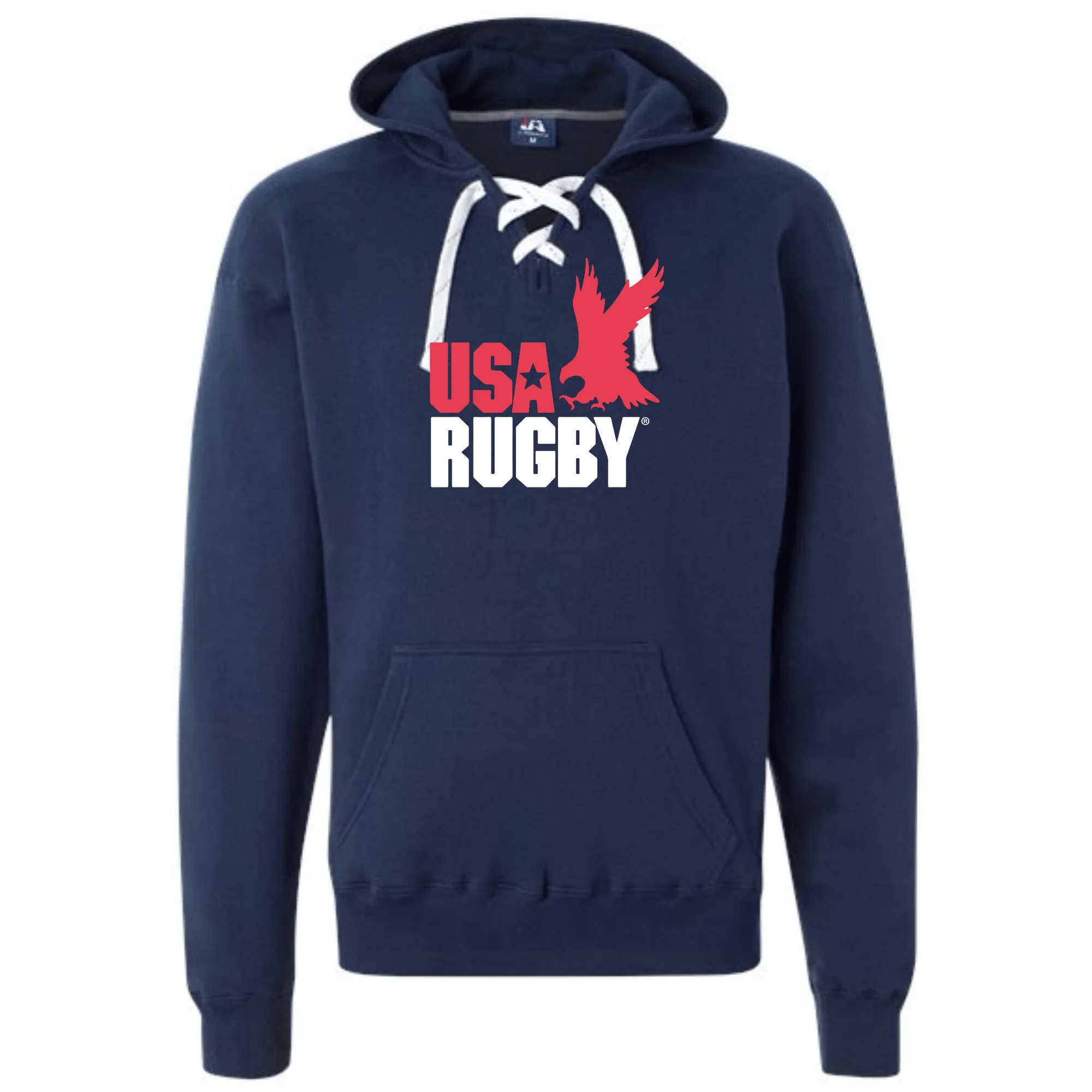 USA Rugby Throwback Hockey Hoodie