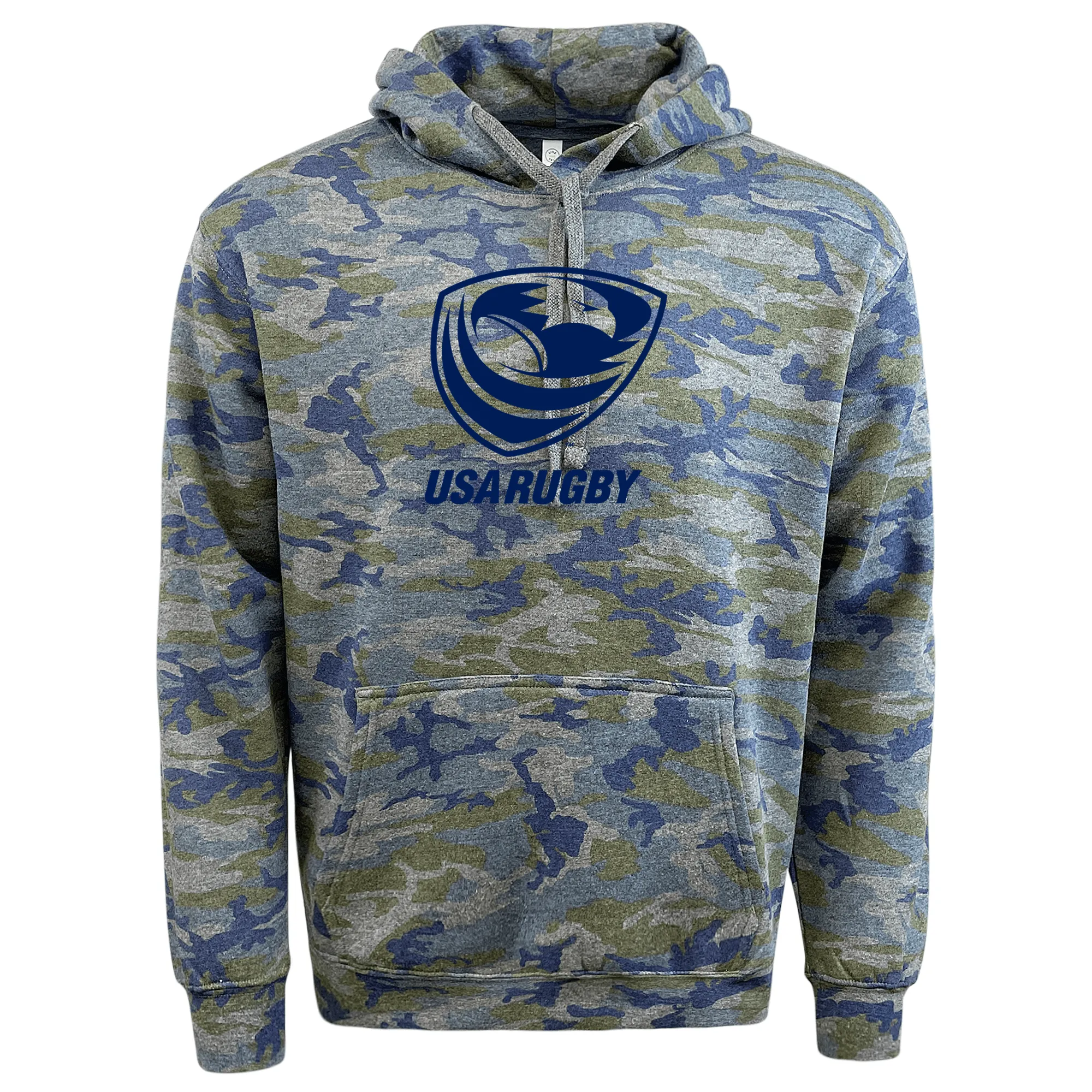 USA Rugby Tonal Camo Edition Crest Logo Hoodie