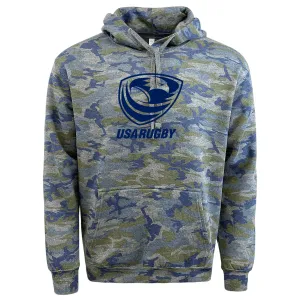 USA Rugby Tonal Camo Edition Crest Logo Hoodie
