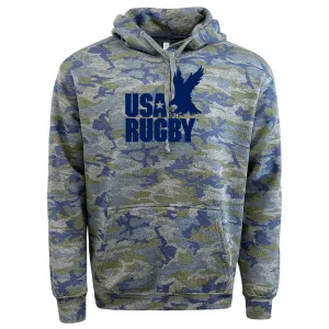 USA Rugby Tonal Camo Edition Throwback Logo Hoodie